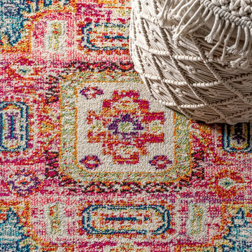 Bpl bohemian Flair Boho Vintage Medallion Area Rug